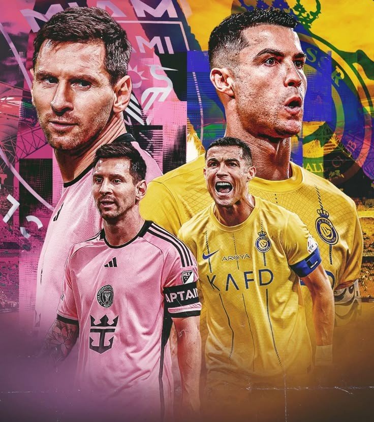 Lionel Messi en Cristiano Ronaldo